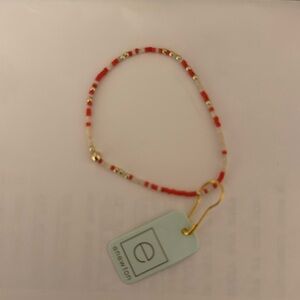 Enewton hope unwritten bracelet in white and red